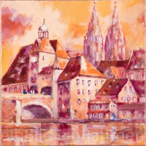 Regensburg Dämmerung
